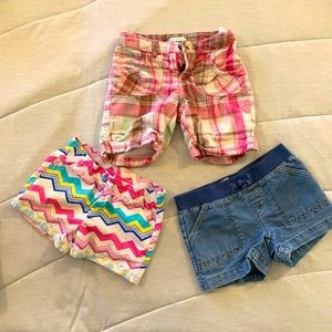Girl’s 6/6x shorts bundle, 3pr